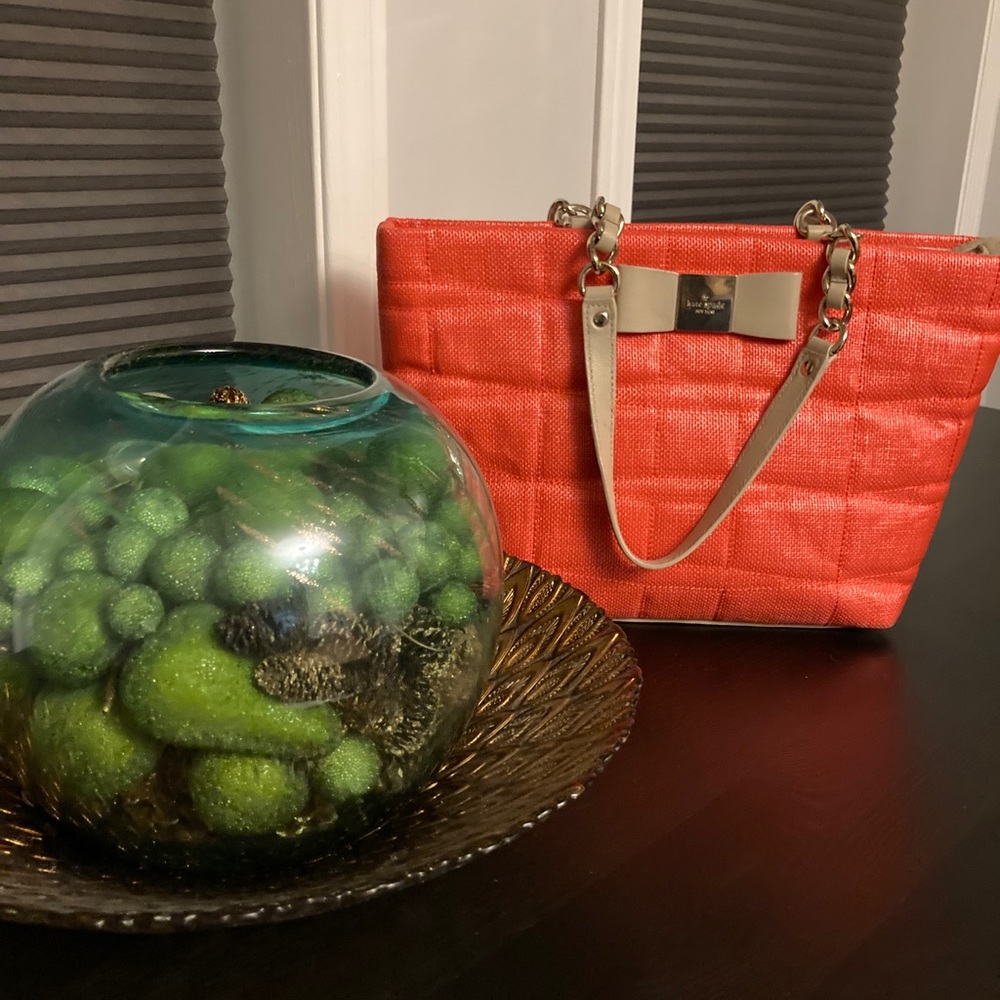 SALE!!!Kate Spade Veranda place quilted straw